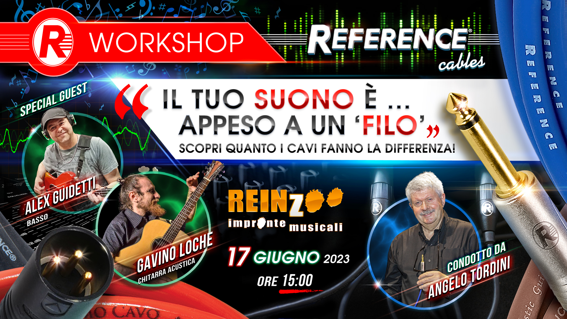 Workshop Reference Cables @ REINZOO impronte musicali